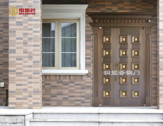 門窗代理_銅盟薈銅門