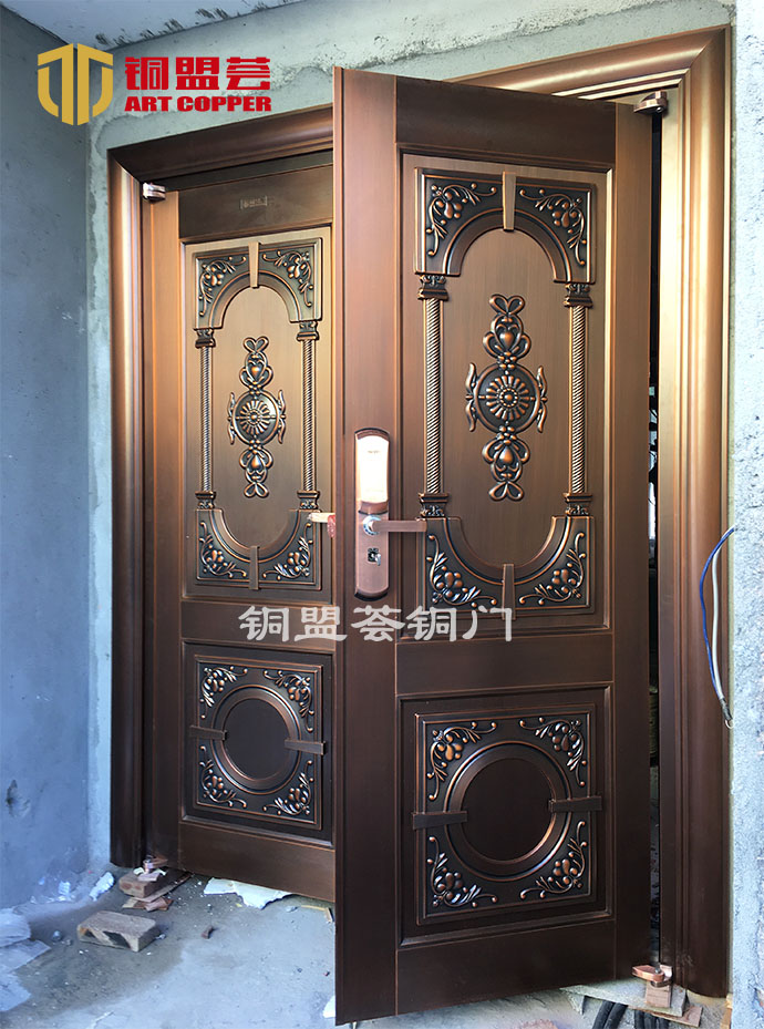 深圳銅門_銅盟薈銅門案例